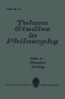 Studies in Philosophical Psychology - eBook