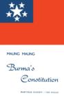 Burma's Constitution - Book