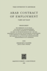 Arab Contract of Employment - eBook