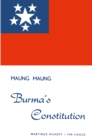 Burma's Constitution - eBook
