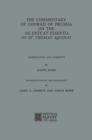 The Commentary of Conrad of Prussia on the De Ente et Essentia of St. Thomas Aquinas : Introduction and Comments - eBook
