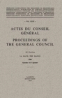 Actes du Conseil General / Proceedings of the General Council : Vol. XXXII - Book
