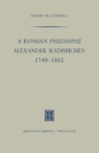 A Russian Philosophe Alexander Radishchev - eBook