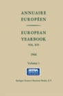 Annuaire Europeen - eBook