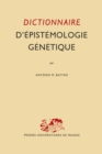 Dictionnaire D'epistemologie Genetique - eBook