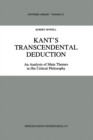 Kant's Transcendental Deduction : An Analysis of Main Themes in His Critical Philosophy - eBook