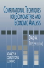 Computational Techniques for Econometrics and Economic Analysis - eBook