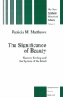 The Significance of Beauty : Kant on Feeling and the System of the Mind - eBook