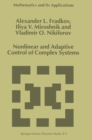 Nonlinear and Adaptive Control of Complex Systems - eBook