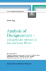 Analysis of Dis/agreement - with particular reference to Law and Legal Theory - eBook