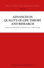Advances in Quality-of-Life Theory and Research - eBook
