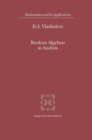 Boolean Algebras in Analysis - eBook