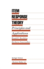 Item Response Theory : Principles and Applications - eBook