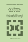 Mathematical Theory of Control Systems Design - eBook