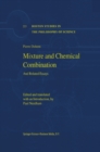 Mixture and Chemical Combination : And Related Essays - eBook