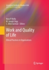 Work and Quality of Life : Ethical Practices in Organizations - Book