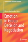 Emotion in Group Decision and Negotiation - Book
