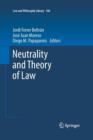 Neutrality and Theory of Law - Book