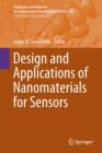 Design and Applications of Nanomaterials for Sensors - Book