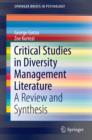 Critical Studies in Diversity Management Literature : A Review and Synthesis - eBook