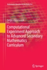 Computational Experiment Approach to Advanced Secondary Mathematics Curriculum - Book