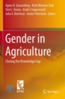 Gender in Agriculture : Closing the Knowledge Gap - Book