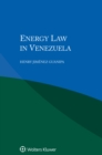 Energy Law in Venezuela - eBook