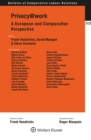 Privacy@work : A European and Comparative Perspective - eBook