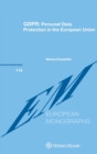 GDPR: Personal Data Protection in the European Union - Book