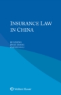 Insurance Law in China - eBook