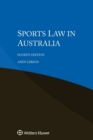 Sports Law in Australia - Book