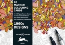 1960s Designs : Marker Colouring Cards Book - Book