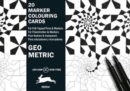 Geometric : Marker Colouring Cards Book - Book