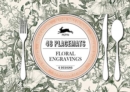 Floral Engravings : Placemat Pad - Book