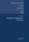 European Integration: A Theme - Book