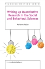 Writing up Quantitative Research in the Social and Behavioral Sciences - Book