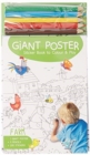 Giant Poster Colouring Book: Farm - Book