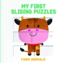 My First Sliding Puzzles Farm Animals - Book