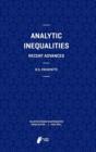 Analytic Inequalities : Recent Advances - Book