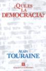 Que Es La Democracia? - Book