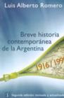 Breve Historia Contemporanea de la Argentina - Book