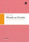 Words as Events : Creatan Mantinades in Performance & Composition - Book