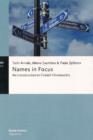 Names in Focus : An Introduction to Finnish Onomastics - Book