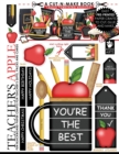 Teacher's Apple Cut-n-Make Book : Fun Blackboard Paper Crafts for Teacher's Gifts, Packs and Cards - Book