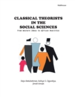 Classical Theorists in the Social Sciences : From Western Ideas to African Realities - Book
