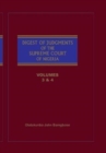 The Digest of Judgments of the Supreme Court of Nigeria : Vols 3 and 4 - Book