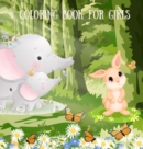 Coloring book for girls : Coloring book with cute animals - kittens, cats, birds, lions, for kids ages 5-10 8.5x 8.5 - Book