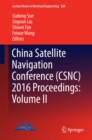 China Satellite Navigation Conference (CSNC) 2016 Proceedings: Volume II - eBook