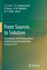 From Sources to Solution : Proceedings of the International Conference on Environmental Forensics 2013 - Book
