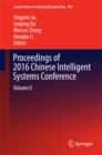 Proceedings of 2016 Chinese Intelligent Systems Conference : Volume II - eBook